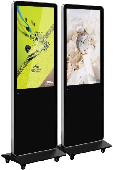 Floor-standing displays