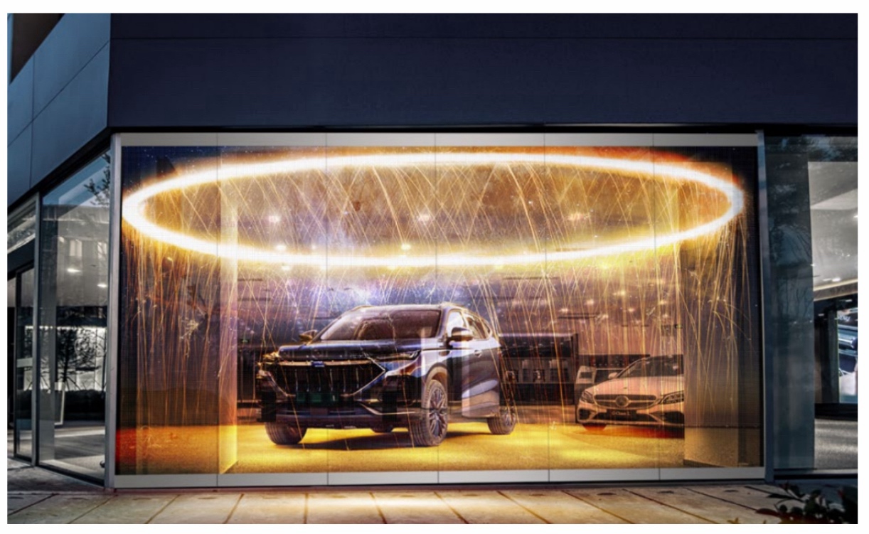 Transparent LED